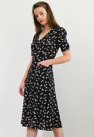 ALMA DAISY MIDI DRESS