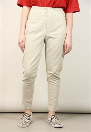 VINTAGE HIGH WAISTED TROUSERS