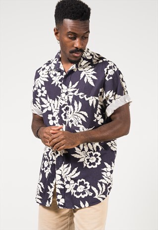 VINTAGE 80S HAWAIIAN SHIRT / S1707