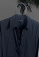 COS BLACK POPPLIN SHIRT COLLAR DRESS