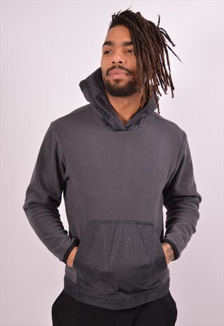 VINTAGE NIKE HOODIE JUMPER GREY