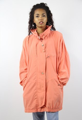 VINTAGE PEACH PARKA JACKET
