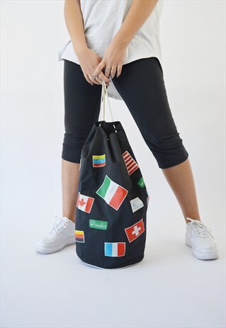 VINTAGE 90'S BENETTON SEASACK BACKPACK BAG