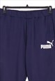 VINTAGE 90'S PUMA JOGGERS / SWEATPANTS ELASTICATED WAISTBAND