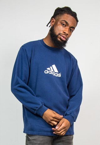ADIDAS 90'S VINTAGE SWEATER SWEATSHIRT