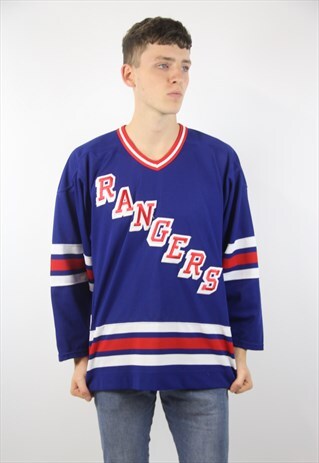 VINTAGE RANGERS HOCKEY JERSEY