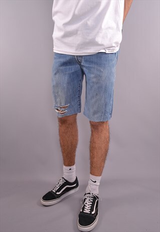 CUT OFF LEVI'S DISTRESSED DENIM SHORTS LSH241