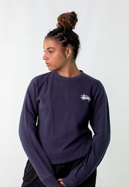 Navy Blue 90s Stüssy Sweatshirt