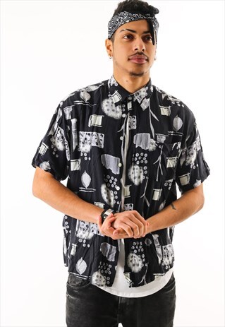 VINTAGE PATTERN SHIRT PSAW222D