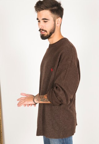 VINTAGE 80S POLO RALPH LAUREN JUMPER / R4114C702