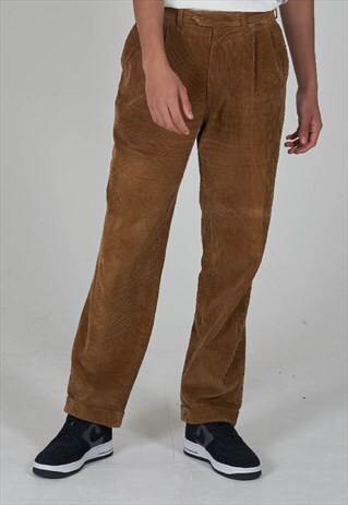 VINTAGE RARE 90'S BURBERRY CAMEL CORDS TROUSERS
