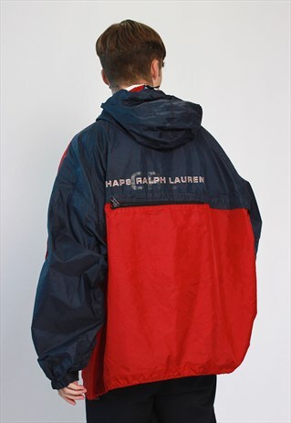 VINTAGE RALPH LAUREN CHAPS WINDBREAKER JACKET