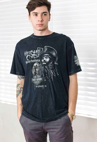 VINTAGE HARLEY DAVIDSON T-SHIRT LOGO 90S XL 6.1