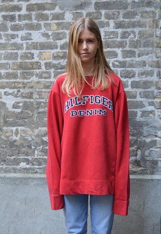 VINTAGE TOMMY HILFIGER SPELLOUT SWEATSHIRT