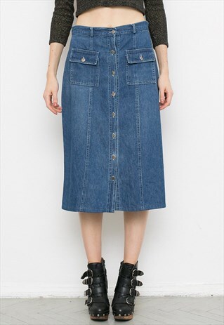 DENIM SKIRT