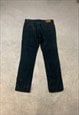 POLO RALPH LAUREN TROUSERS WITH BRAND PATCH W34 X L32