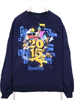Vintage 90's Hanes Sweatshirt Disneyland 2015