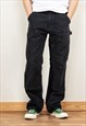Vintage 90's Carhartt Dungaree Fit Pants in Black