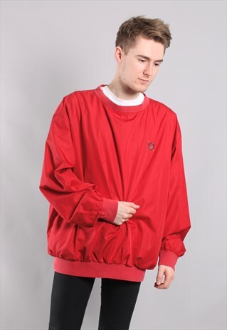 VINTAGE POLO RALPH LAUREN WINDBREAKER SWEATING