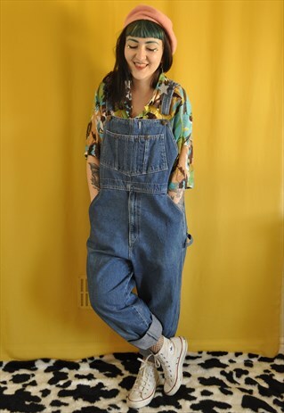VINTAGE DENIM DUNGAREES