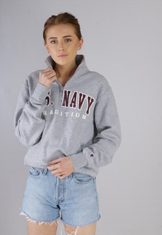 VINTAGE CHAMPION 1/4 ZIP SWEATSHIRT Z75