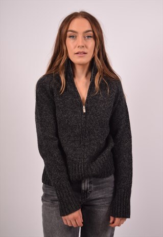 VINTAGE LEVI'S CARDIGAN SWEATER GREY