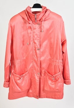 Vintage 90s jacket in coral pink