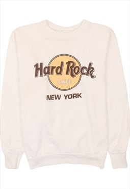 Vintage 90's Hard Rock Cafe Sweatshirt Spellout Crew Neck