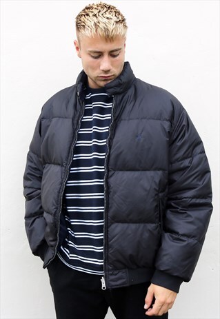 BLACK AND NAVY REVERSIBLE RALPH LAUREN PUFFER