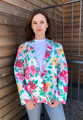 VINTAGE FLORAL SUMMER JACKET