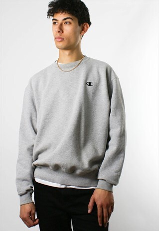 CHAMPION SWEATSHIRT, ROUND NECK SWEATER JUMPER