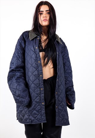 VINTAGE BARBOUR QUILTED JACKET AWJ95