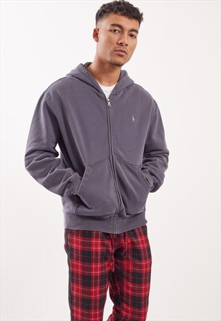 VINTAGE RALPH LAUREN ZIP-UP HOODIE
