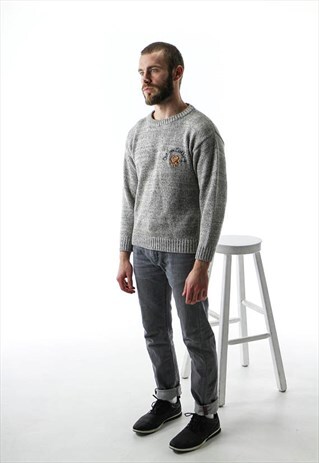 WARM GREY JUMPER / LONG SLEEVE SWEATER