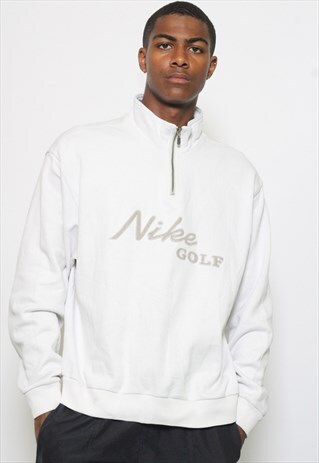 VINTAGE NIKE GOLF 1/4 ZIP SWEATSHIRT