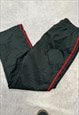 VINTAGE NIKE TRACK PANTS ELASTICATED WAIST JOGGERS