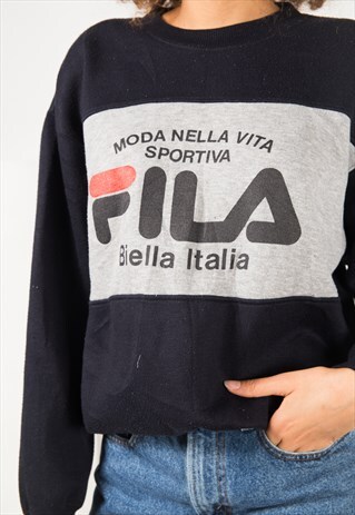 VINTAGE 90'S FILA SWEATSHIRT / S1047