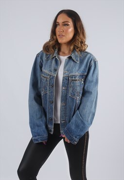 Vintage Denim Jacket UK S 10 (BKBO)
