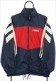 Vintage Adidas 90s Navy Windbreaker Jacket Mens