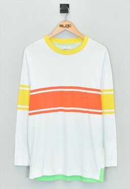 Vintage Benetton T-Shirt White Medium