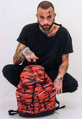 VANS RUCKSACK BACK PACK BAG ANIMALIER PATTER