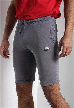 Vintage Nike Mens Sweat Shorts Grey