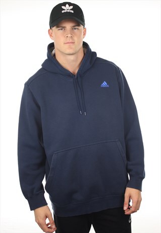 VINTAGE ADIDAS SMALL LOGO HOODIE SWEATSHIRT