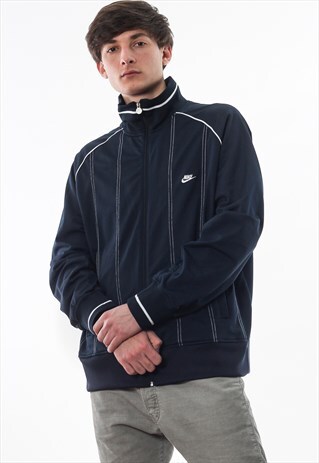 VINTAGE NIKE TRACKSUIT TRACK TOP 90S BLACK