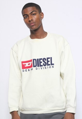 VINTAGE DIESEL SPELL OUT SWEATSHIRT