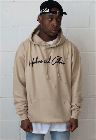 SAND DISTRESSED HOODIE