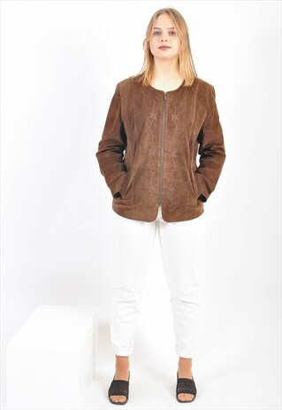 VINTAGE 90'S SUEDE LEATHER JACKET
