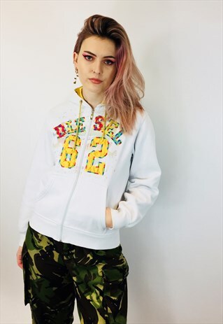 VINTAGE DIESEL SPELLOUT HOODIE