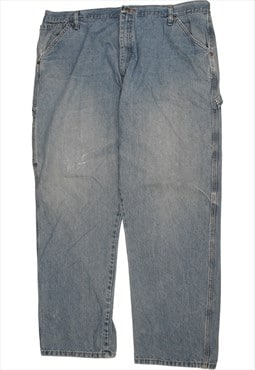 Vintage 90's Wrangler Trousers / Pants Straight Leg Baggy