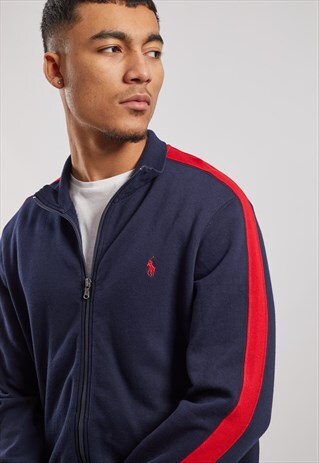VINTAGE RALPH LAUREN ZIP-UP SWEATSHIRT